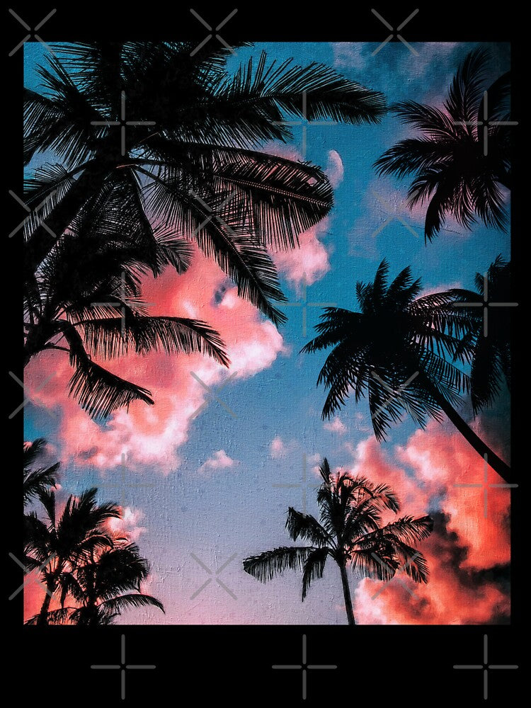 Dreamy pink cotton candy sky, Pink and Purple Cotton Candy Clouds Sky, Pastel Cotton Candy Skies, Fairy floss sky by Paintcorner