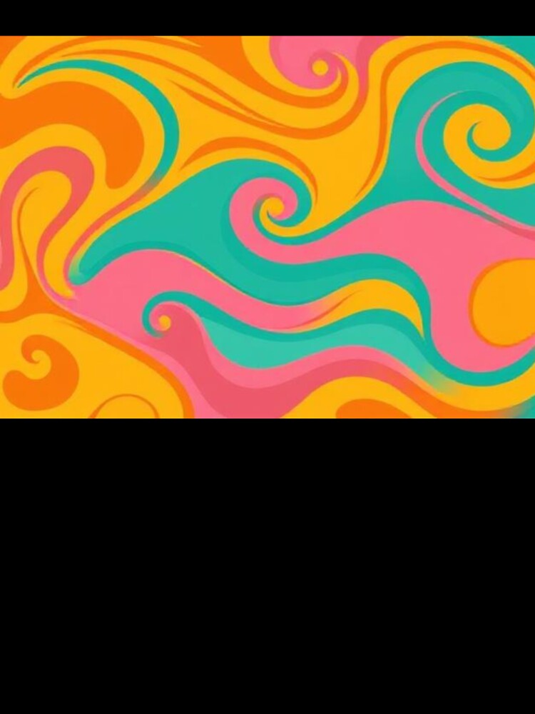 Retro Groovy Swirls by bjrcy