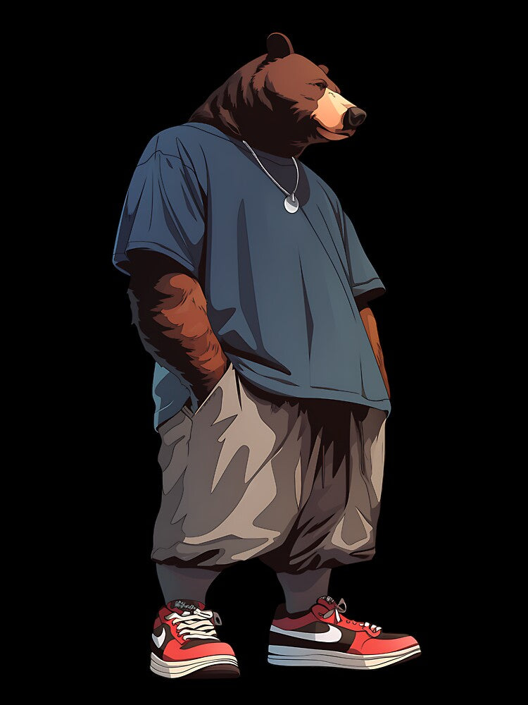 Streetwear Urban Bear by bapupa