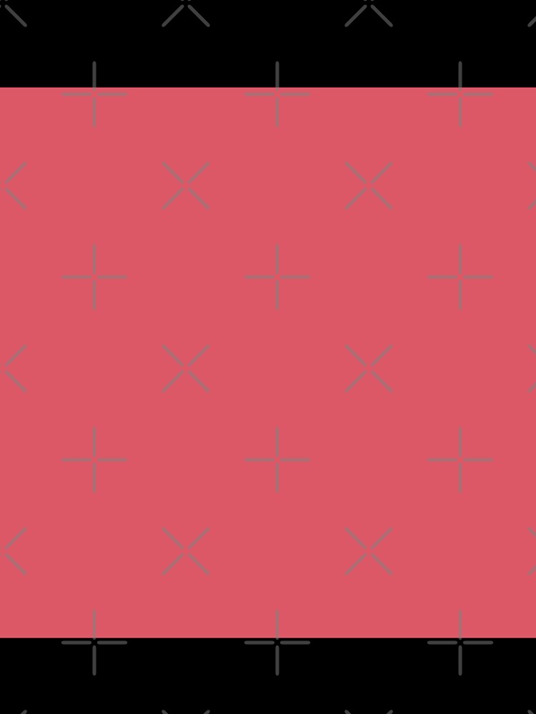 Plain Solid Color Coral Red Pink Vivid Pink Magenta  (C10 M80 Y50) by mimihuang creations