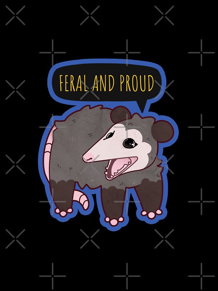 Possum Feral And Proud by Mossysplashart