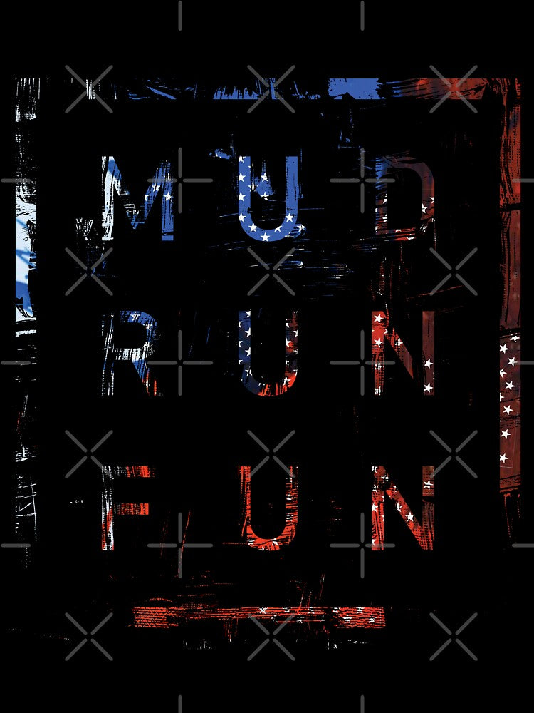 Mud Run Fun Tough Mudder USA Trail Running and Marathon by BOBSMITHHHHH