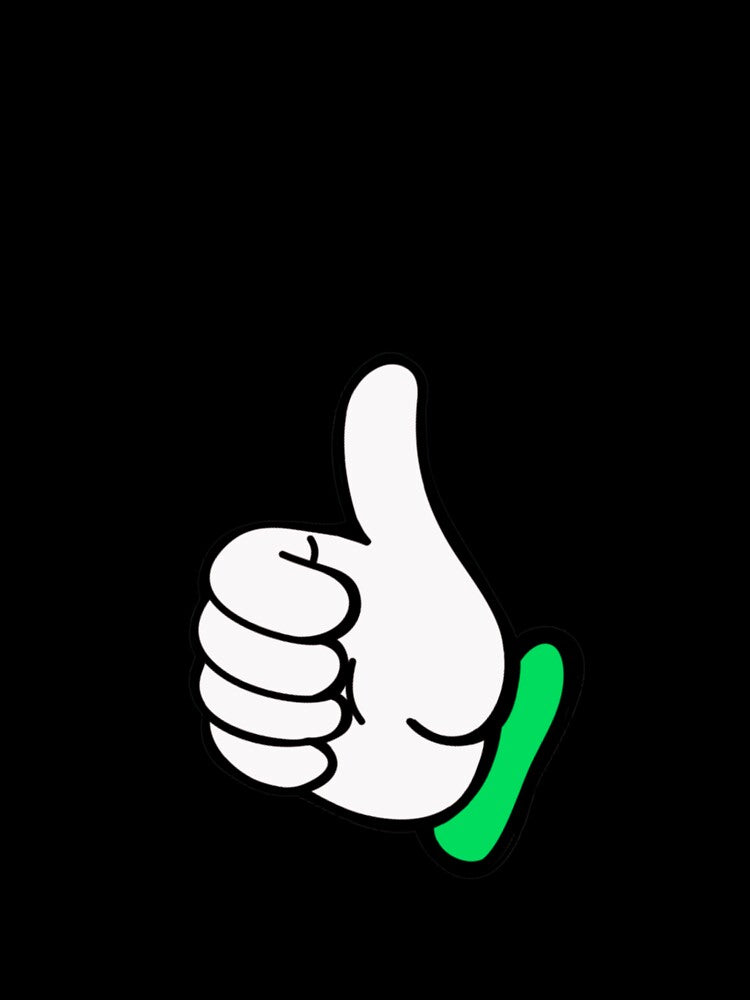 OK Thumbs Up Minimal Graphic T-Shirt Design by bulbul Islam