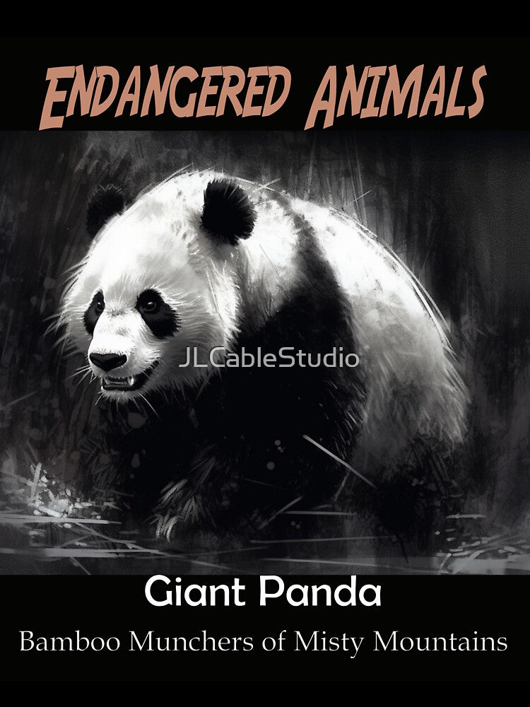 Giant Panda: Bamboo Munchers of Misty Mountains by JLCableStudio