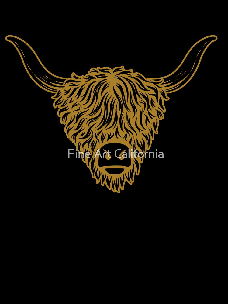Scottish Hairy Highland Cow by Fine Art California