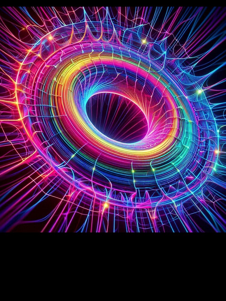 Swirl Swirl Chaos – Neon Y2K Web Ring Aesthetic by ashokreddy343
