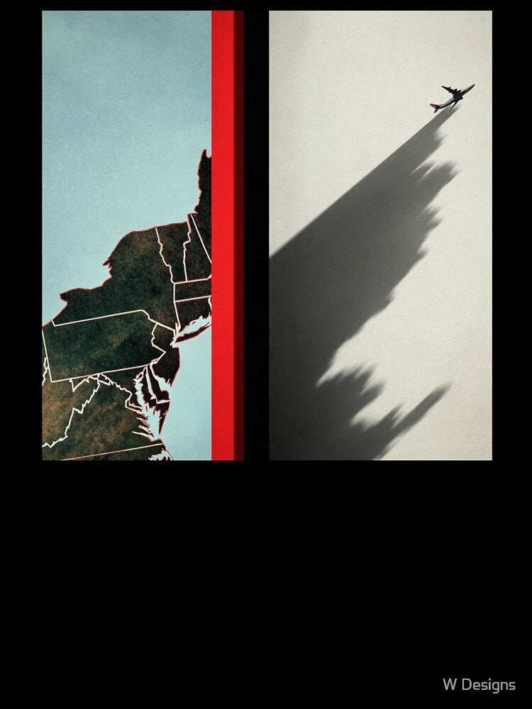 Northeast Travel Abstract Art by W Designs