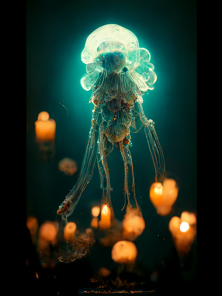 Jellyfish in full bloom by Expedition-AI