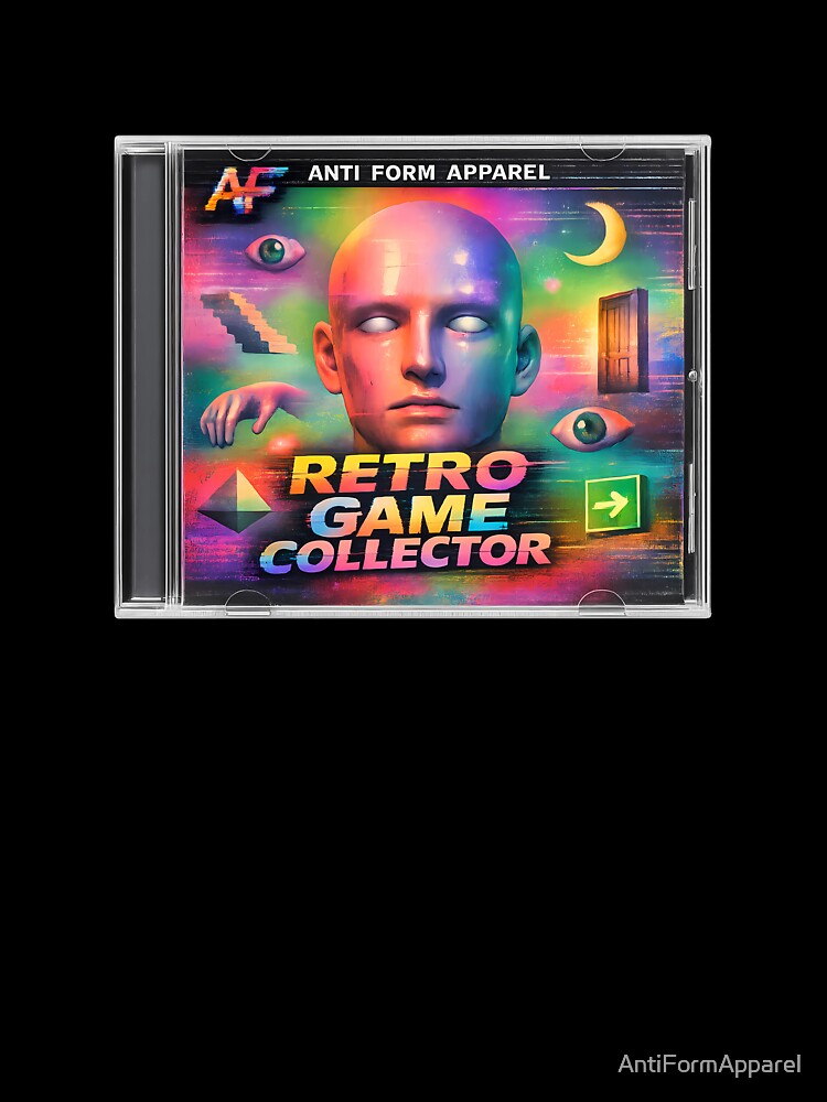 Retro Game Collector for retro videogames fans. Weirdcore Variant. by AntiFormApparel