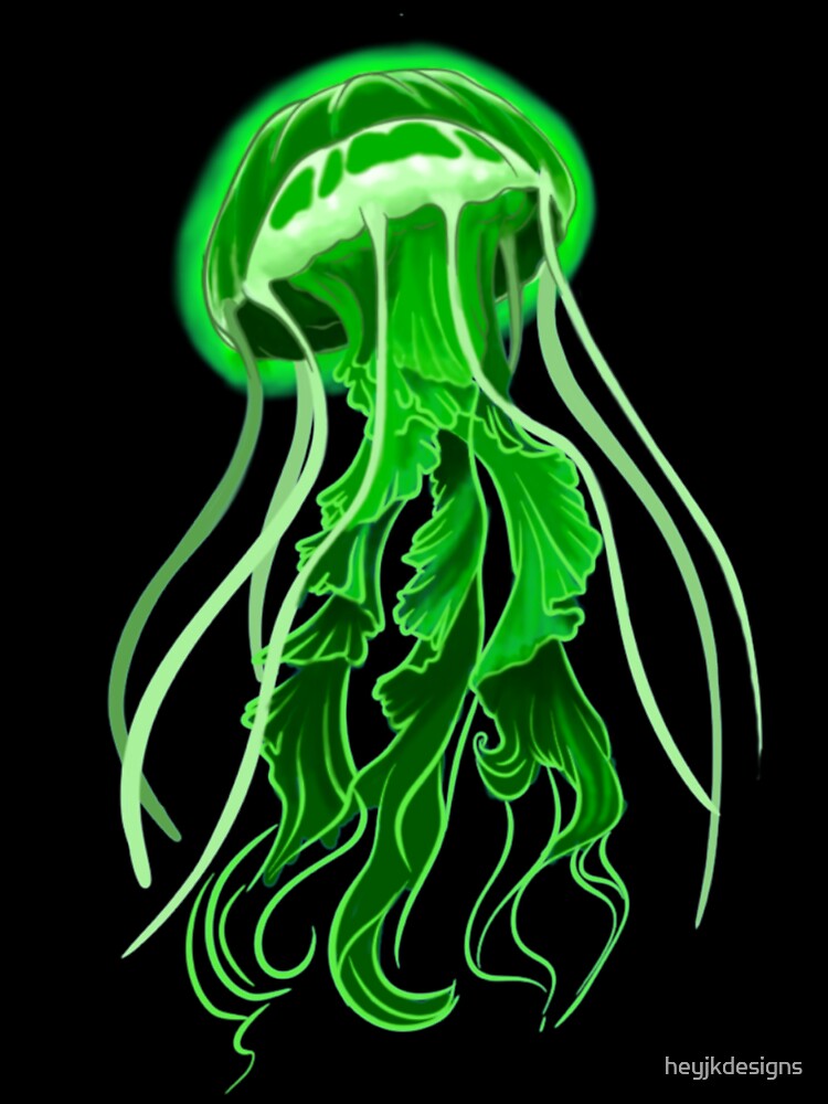Jellyfish Glow by heyjkdesigns