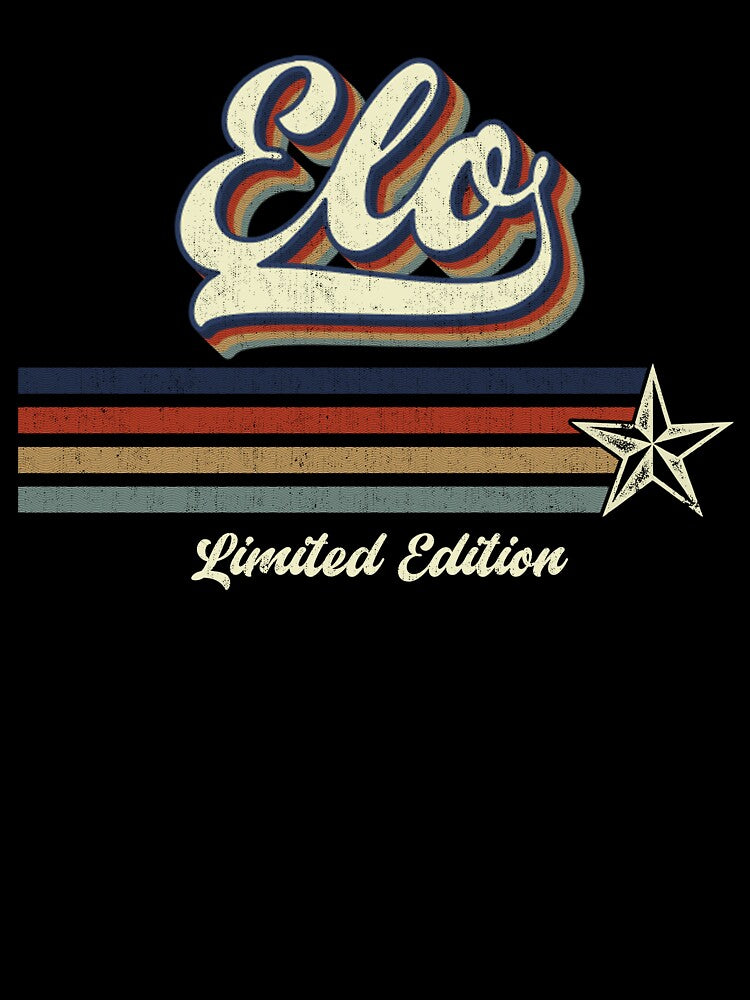 Elo Retro Stripes Limited Edition Design by delunear1718