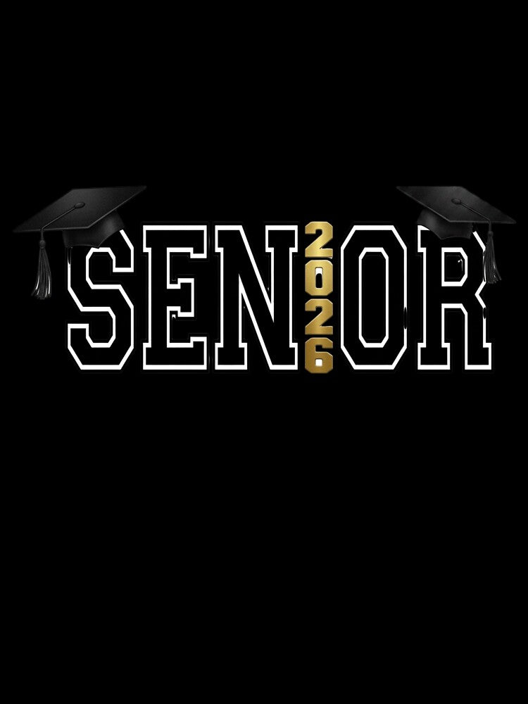 Senior Year T-Shirt 2026, Graduation Design by KMMODERNDESIGNS