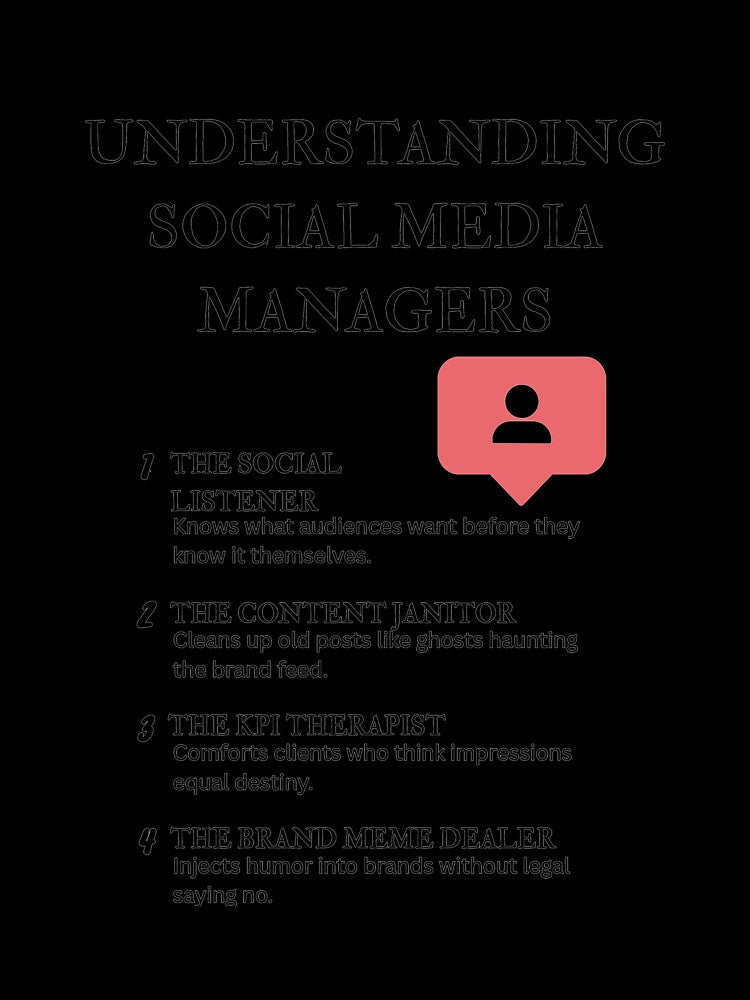 Understanding Social Media Managers Vol. 1 – Everyday Social Chaos by PsyFlow35
