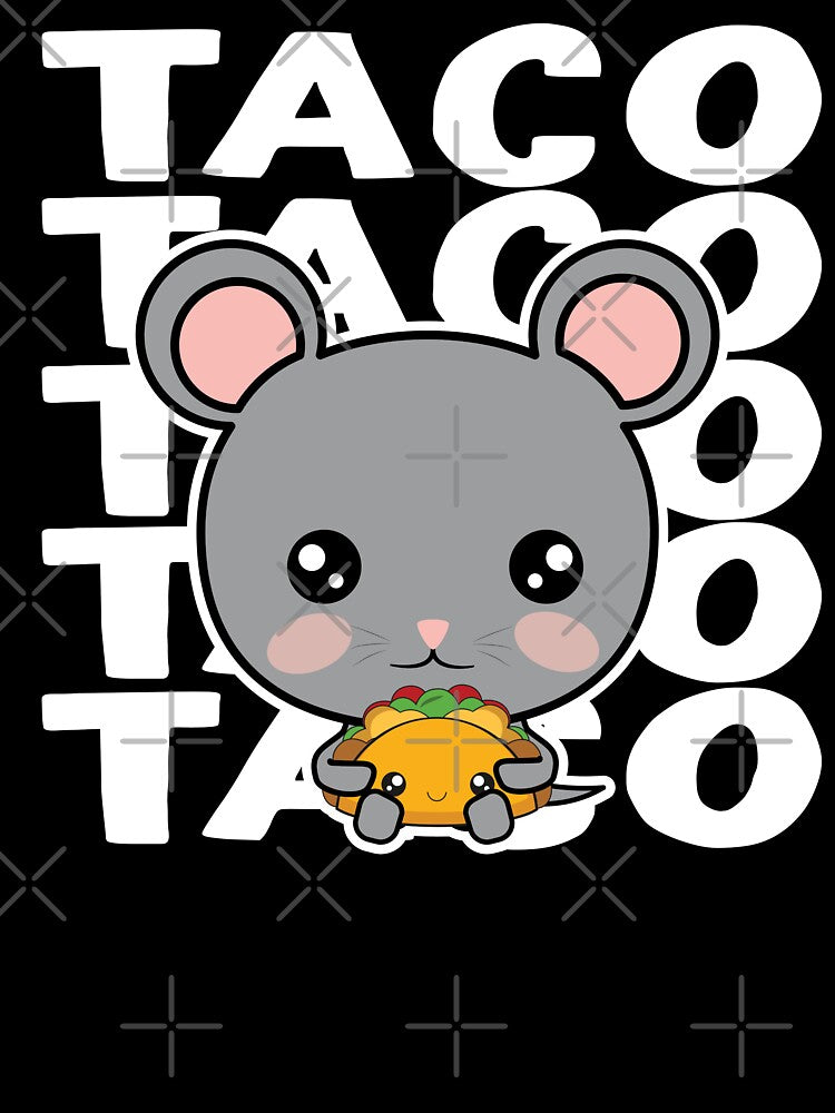a mouse eating taco by samah82