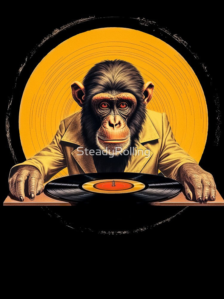Vinyl Monkey by SteadyRolling