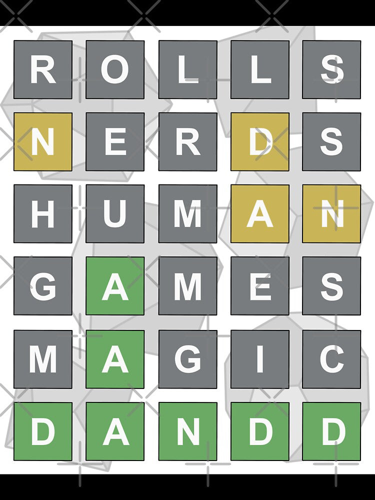 D&D Wordle by Roll4Pod