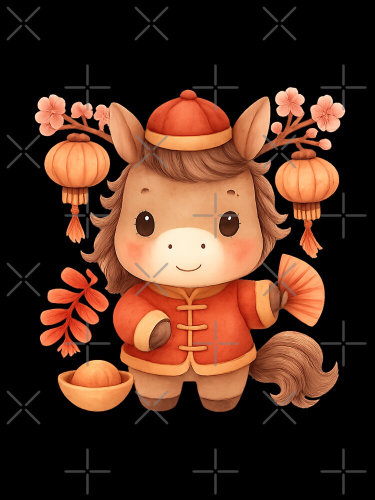 Lunar New Year 2026 - Adorable Horse Ar by GrumpySableye