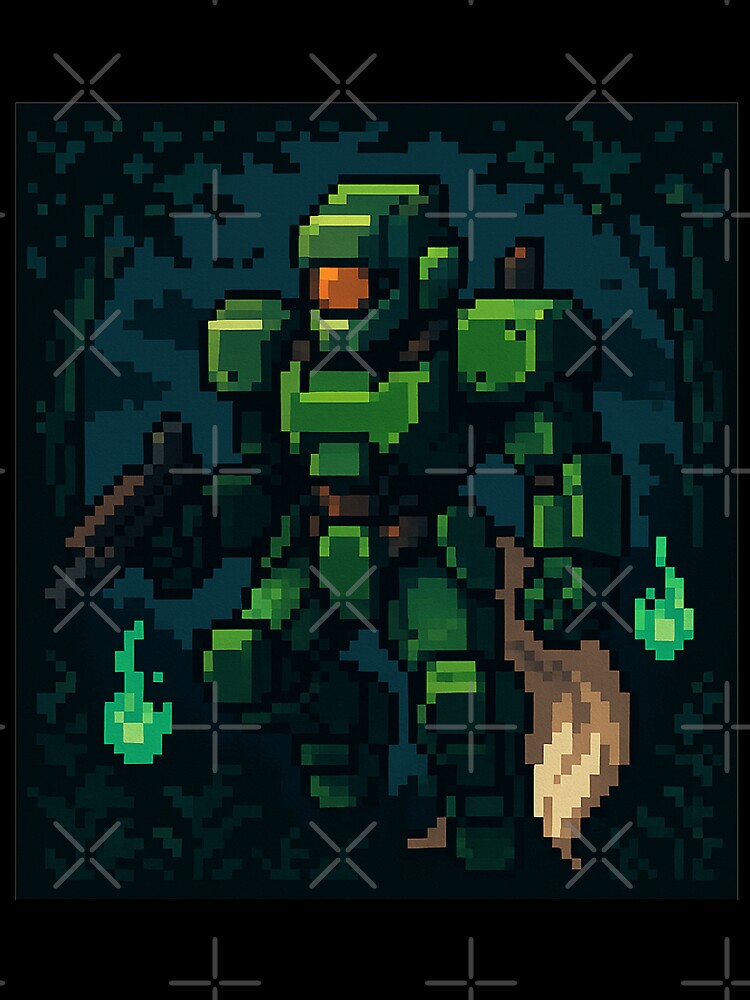 Green Mech Warrior by Random 00