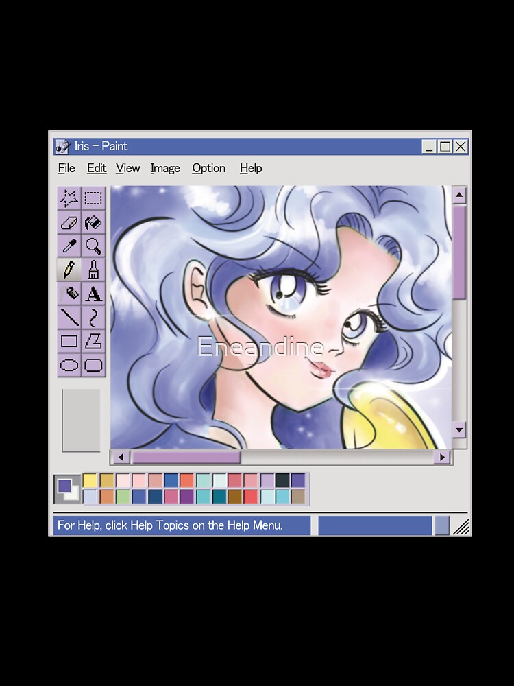 Iris-Paint95 by Eneandine