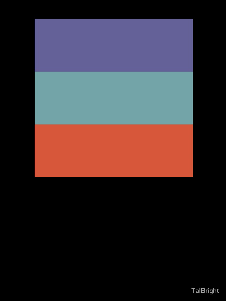 70s color palette - purple, turquoise,red - retro 3 color scheme by TalBright