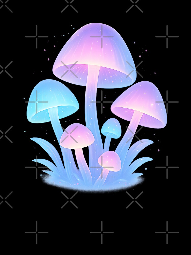 Dreamcore Glow Mushrooms by ArcadiaSilence