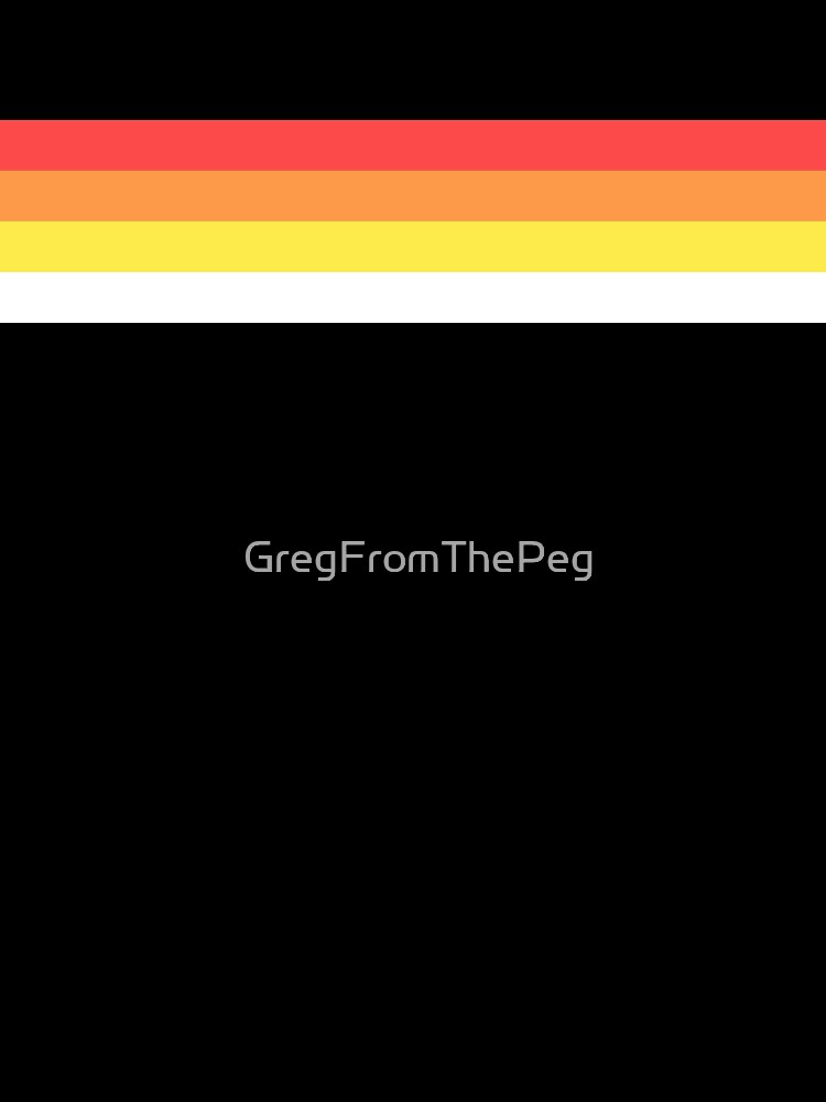 Simple sunset color horizontal lines by GregFromThePeg