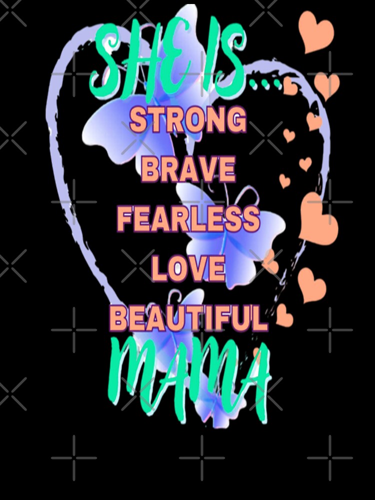She is Mama 2, Bohemian Mothersday Stepmom Mothersday, Super Mom Super Wife Mothersday by Adri Barnard