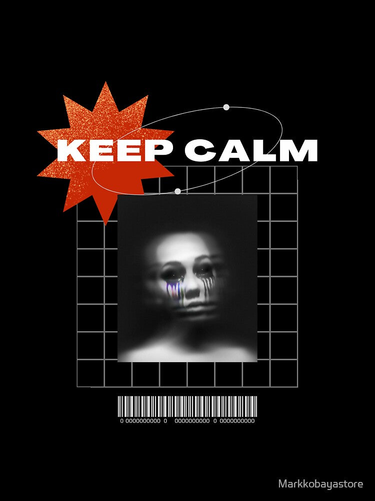 keep calm and stay away from problems dark dark girl by Markkobayastore