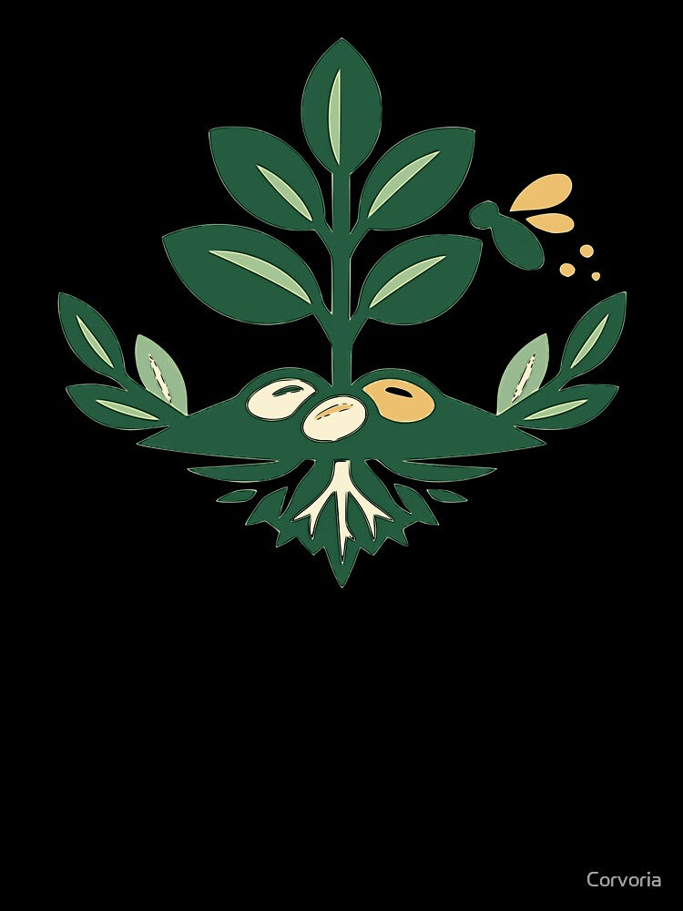 Native Plant Gardener Pollinator Icon by Corvoria
