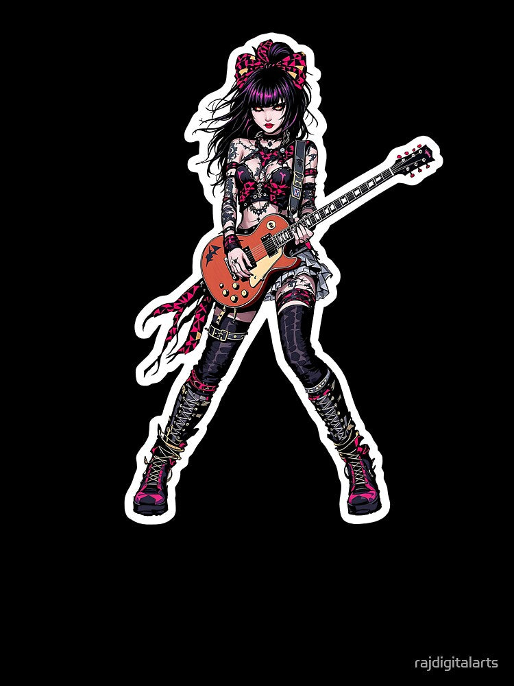 rock punk by rajdigitalarts