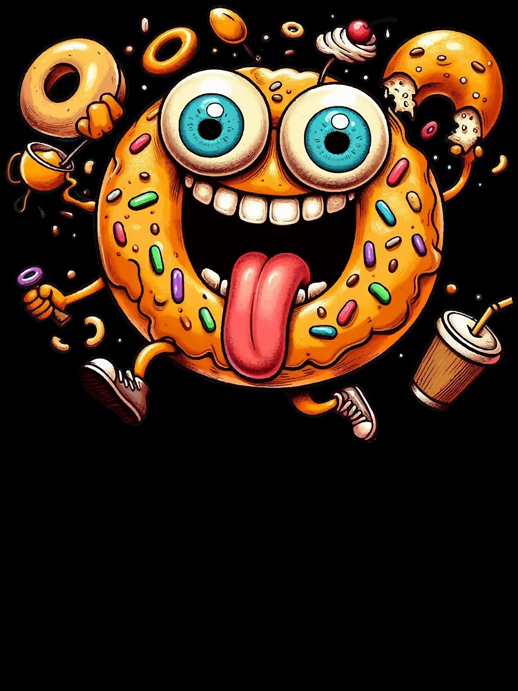 Bagels Funny Food by karolinahinc