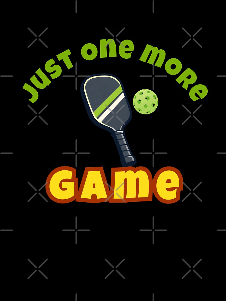 Just One More Pickleball Game Funny Pickleball Lover Shirt by YAKOUT-STUDIO