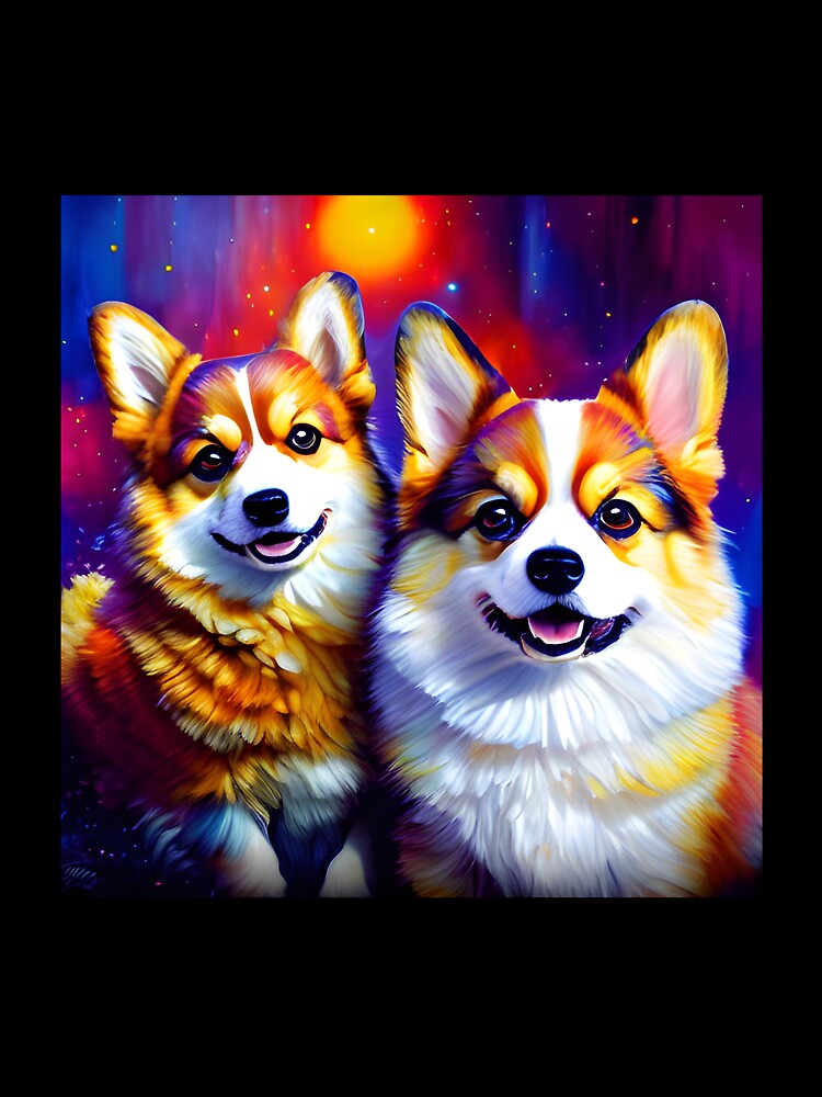 Adorable Corgi Pup - A Joyful Companion for Your Home by RoslinShaw