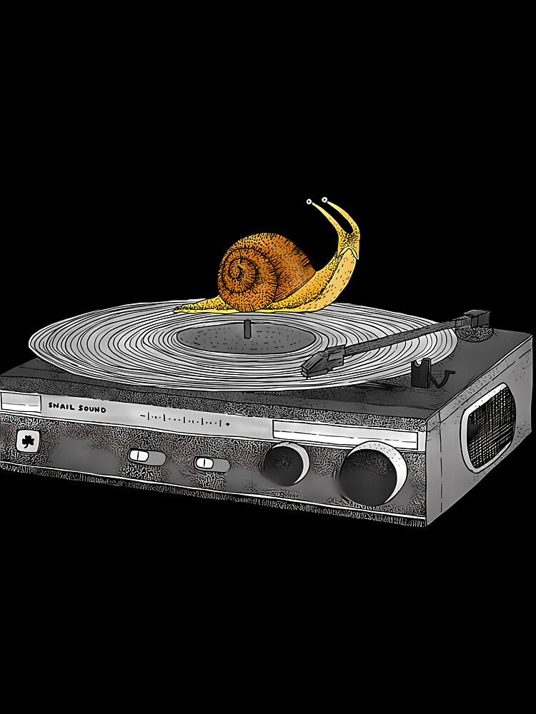 Slow Jamz Snail On Cassette Tape by jlfwvbel41
