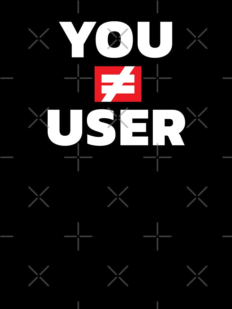 You Are Not The User UX/UI Designer by knapst