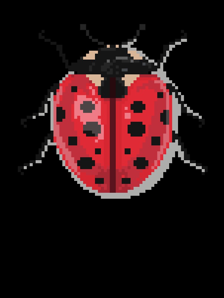 Pixel art beetle nº 01 by Kanistamps
