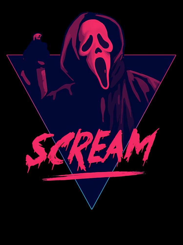 Scream Movie 80S Design by Chakri Louai