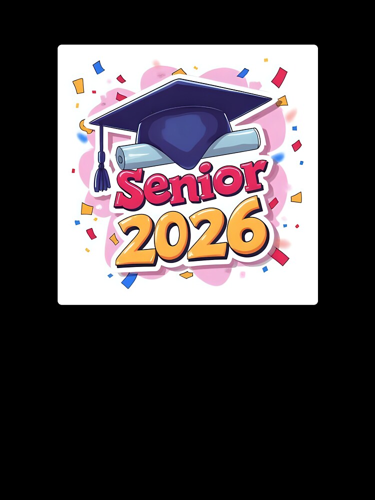 Senior 2026 Graduation Sticker | Class of 2026 Graduate Gift by SassyArtist9006