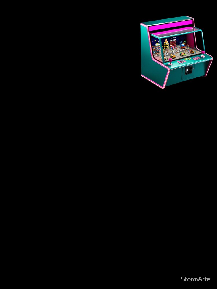 Retro Arcade Machine by StormArte