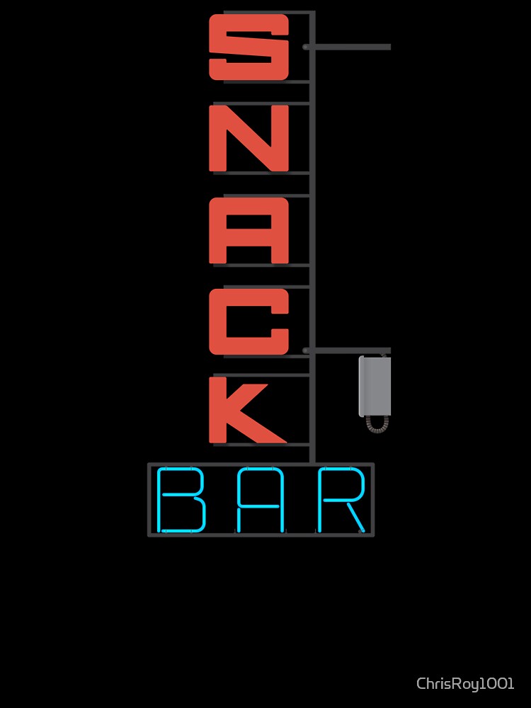 Snack Bar Sign by ChrisRoy1001