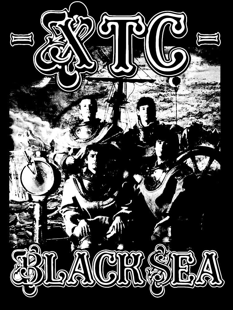 XTC Black Sea by Happy Dystopia Prints