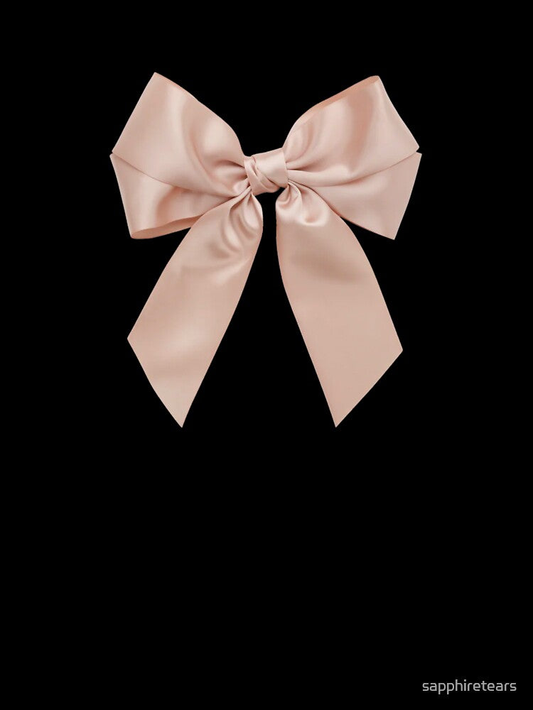 Balletcore Coquette Pink Bow by sapphiretears