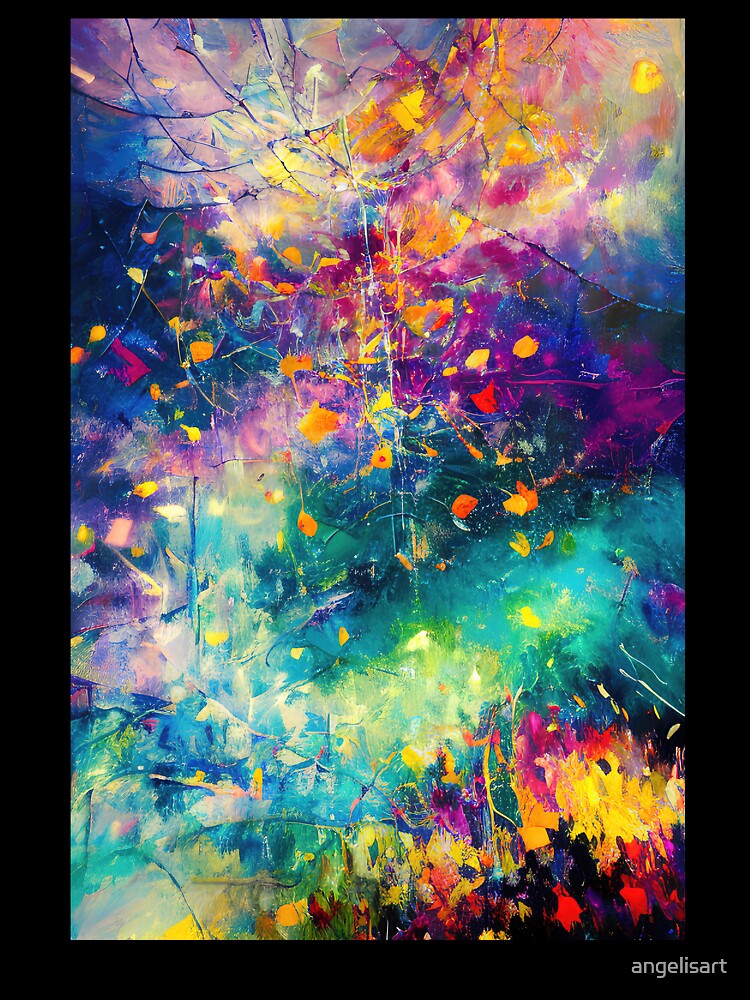 Modern abstract Art No3 by angelisart