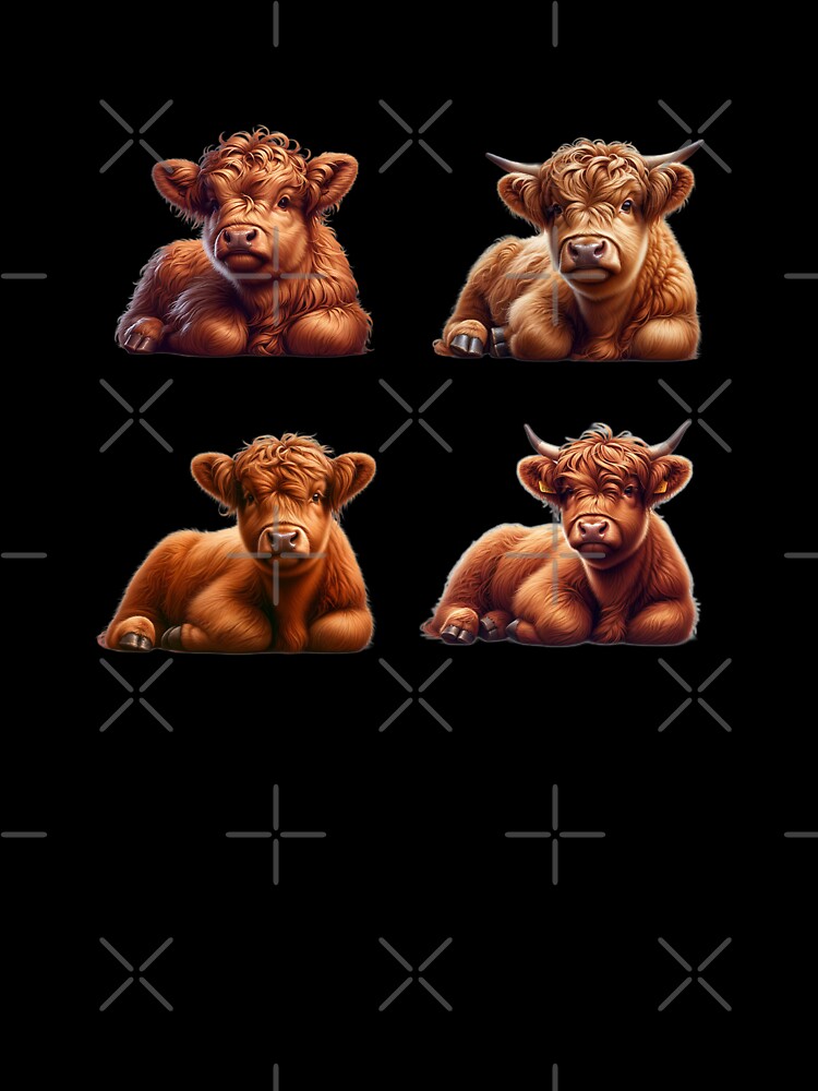 Cute Scottish Highland Cows by TheAnimalZ00