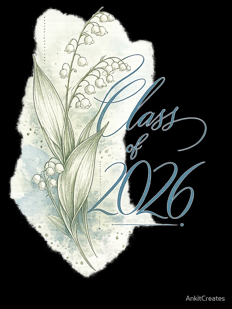 Elegant Lilies of the Valley Class of 2026 by AnkitCreates