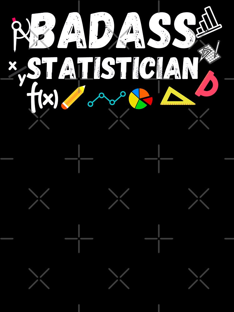 Badass Statistician. statistician gift by ronaldsonou