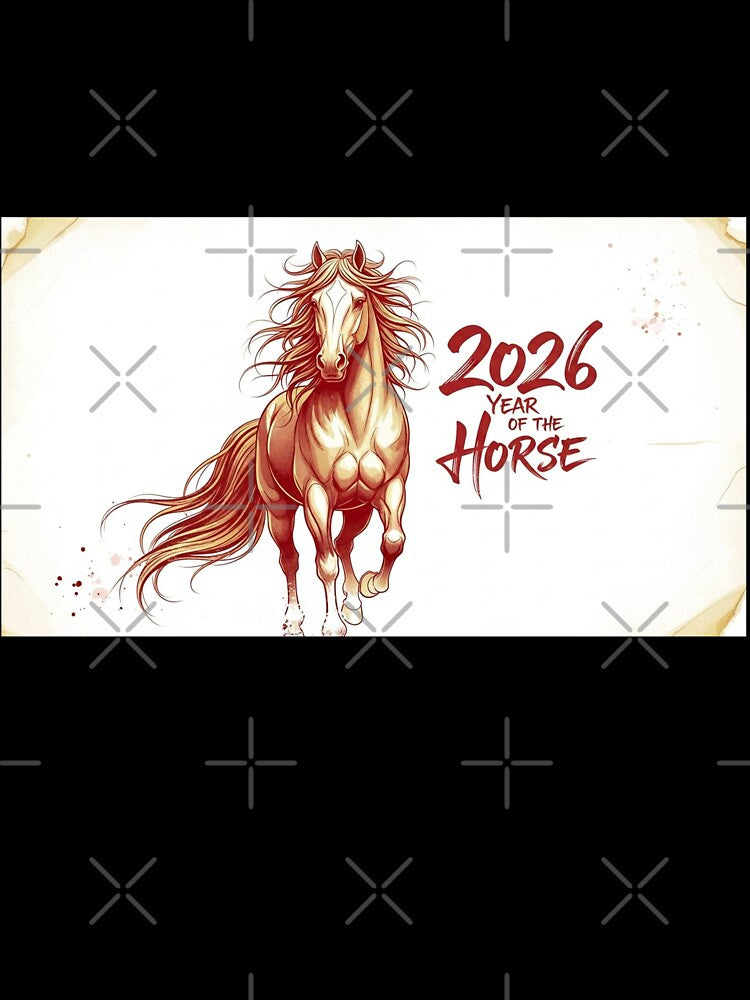 Year Of The Horse 2026 Vintage by Pollock