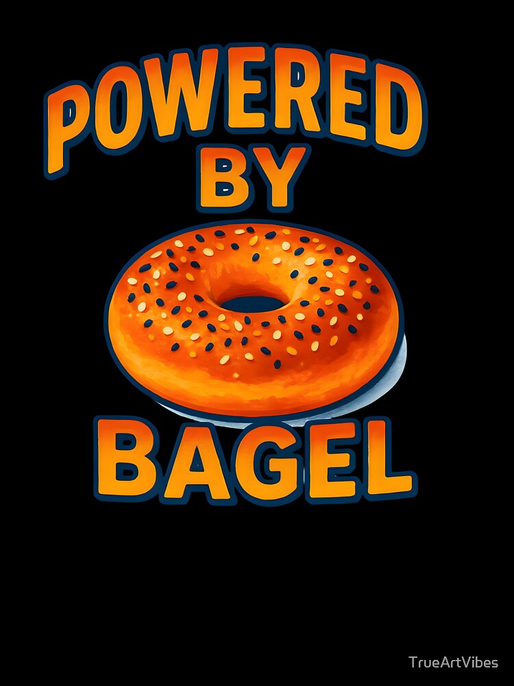 bagels, new york, cream cheese, bagel lover by TrueArtVibes