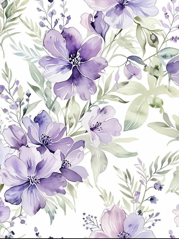 Soft Purple Flower by CoolPixels