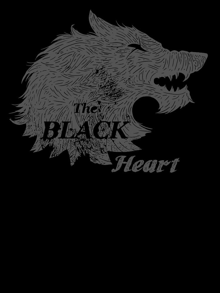 black heart (wolf) by hayrpictures